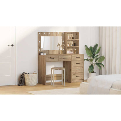 Dressing Table Brown 78.5 x 41 x 135 cm Engineered wood