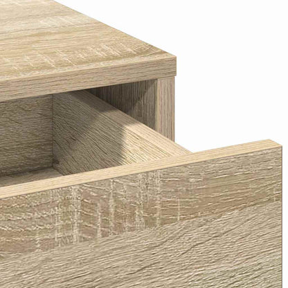 Dressing Table 2 pcs Brown 50 x 41 x 135 cm Engineered wood