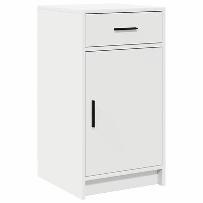 Dressing Table with Door White 50 x 41 x 135 cm Engineered Wood