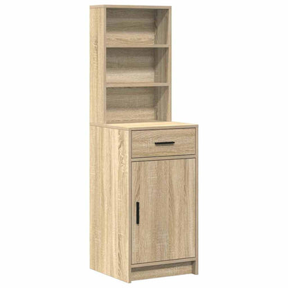 Dressing Table Set with Drawer 2 pcs Sonoma Oak Engineered Wood
