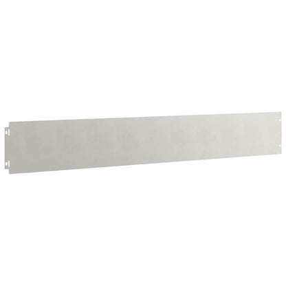 Lawn Edging 30 pcs 15 x 103 cm Stainless Steel Silver