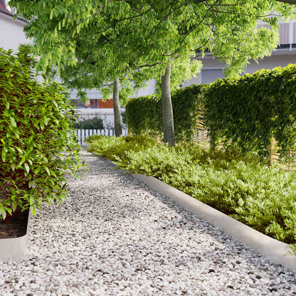 Lawn Edging 30 pcs 15 x 103 cm Stainless Steel Silver