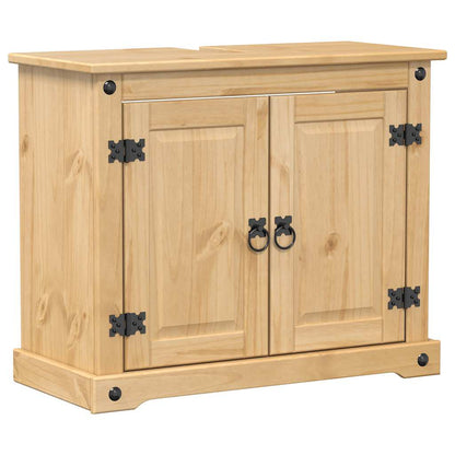 3 Piece Bathroom Furniture Set "Corona" Solid Wood Pine