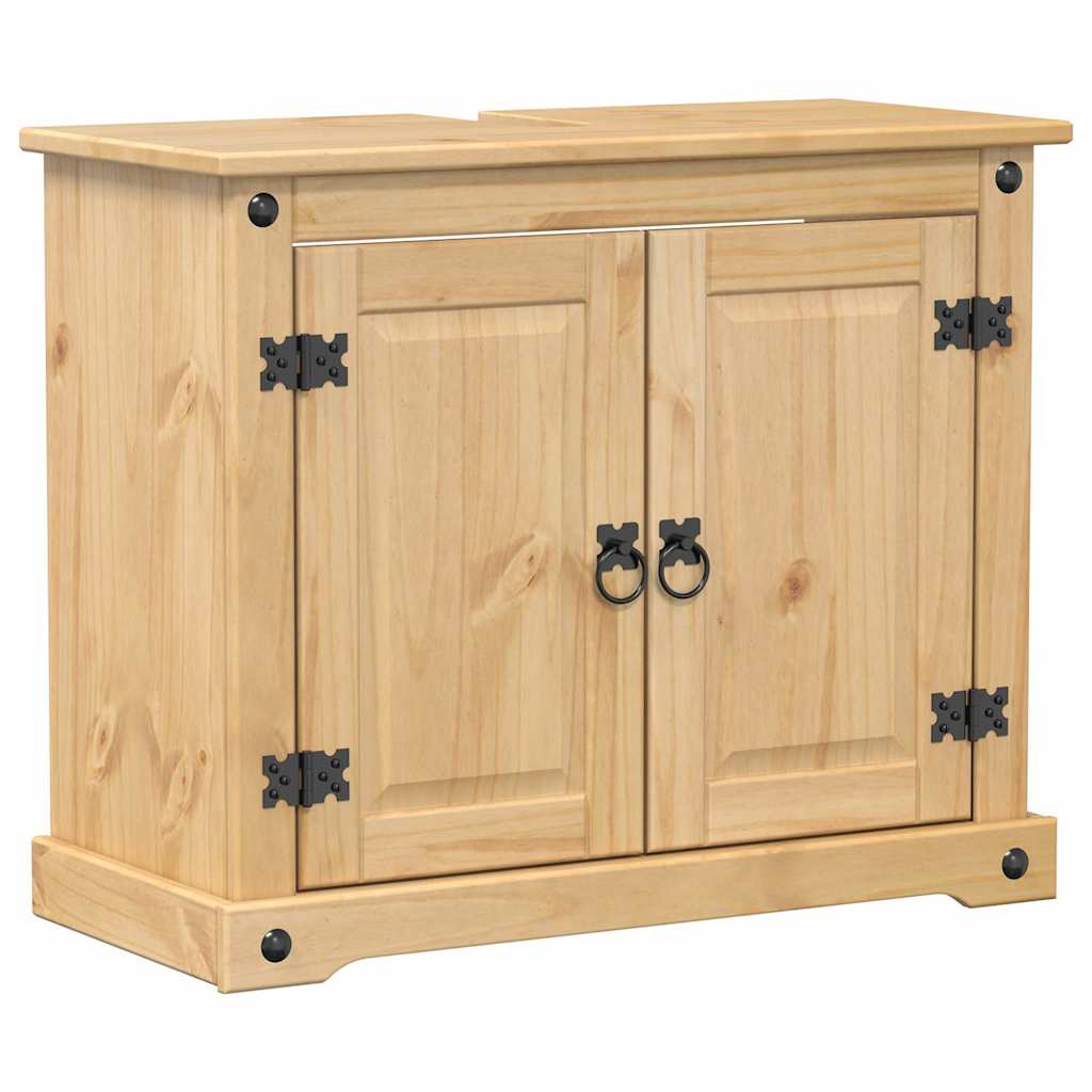 4 Piece Bathroom Furniture Set "Corona" Solid Wood Pine
