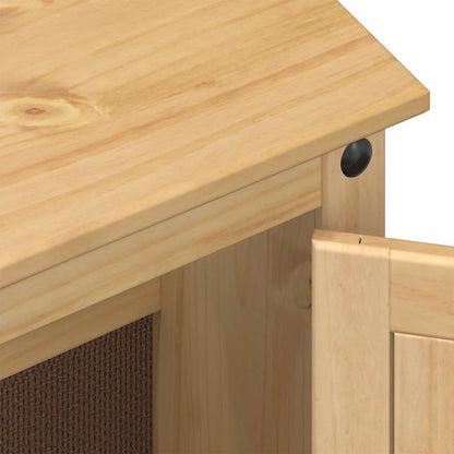 4 Piece Bathroom Furniture Set Corona Solid Wood Pine