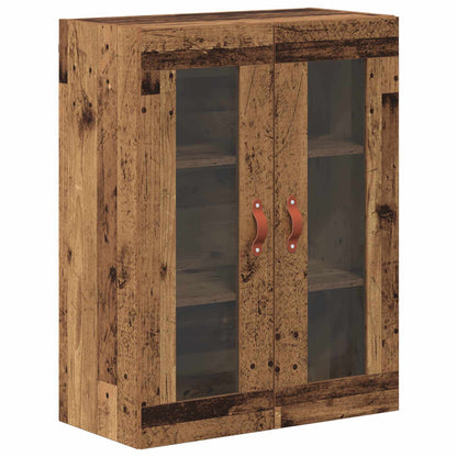 Wall Cabinets 2 pcs Old Wood 69.5 x 34 x 90 cm Engineered Wood