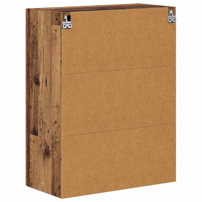 Wall Cabinets 2 pcs Old Wood 69.5 x 34 x 90 cm Engineered Wood