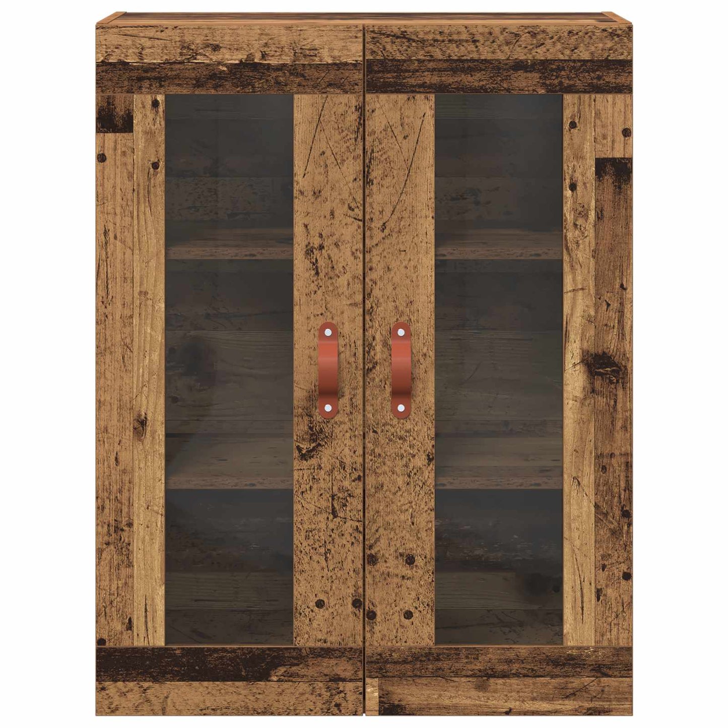 Wall Cabinets 2 pcs Old Wood 69.5 x 34 x 90 cm Engineered Wood