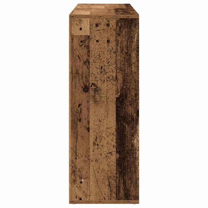 Sideboard 2 pcs Old Wood 60 x 31 x 84 cm Engineered Wood