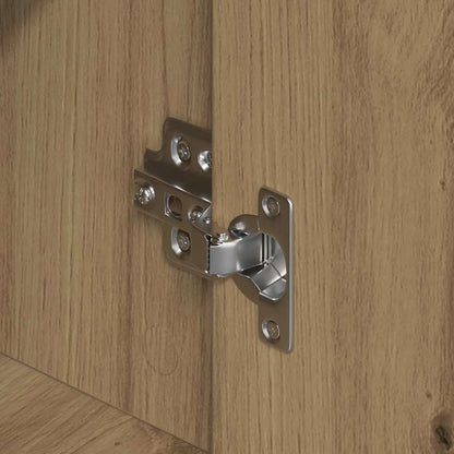 Sideboard 2 pcs Artisan Oak 60 x 31 x 84 cm Engineered Wood