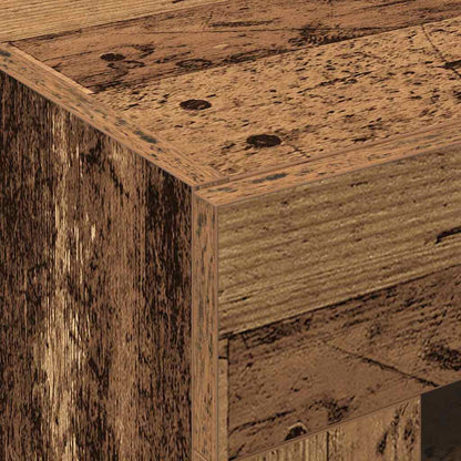 Wall Cabinets 2 pcs Old Wood 69.5 x 34 x 90 cm Engineered Wood