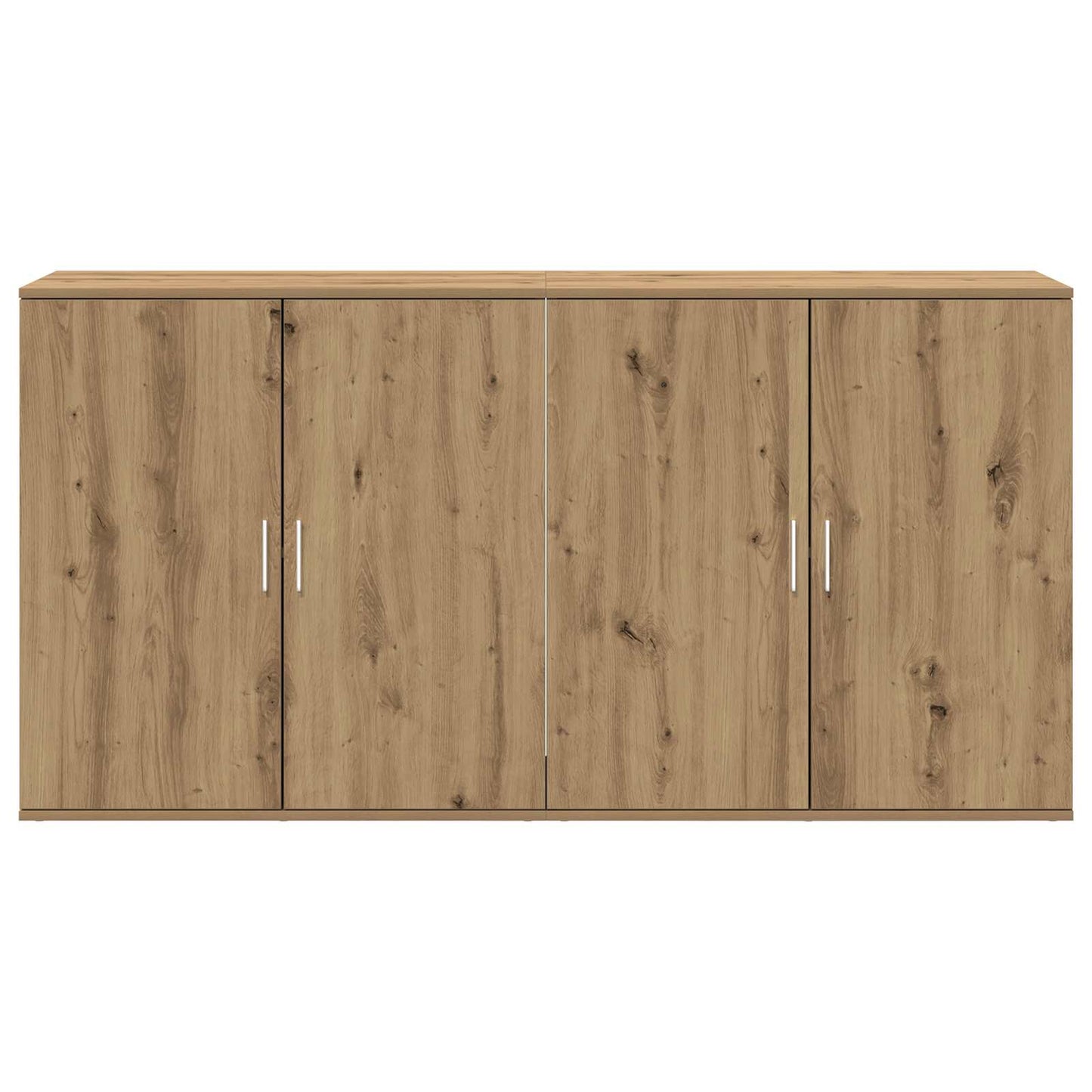 Sideboard 2 pcs Artisan Oak 79 x 38 x 80 cm Engineered Wood