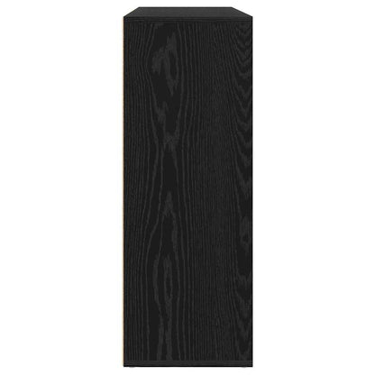 Sideboard 2 pcs Black Oak 60 x 31 x 84 cm Engineered Wood