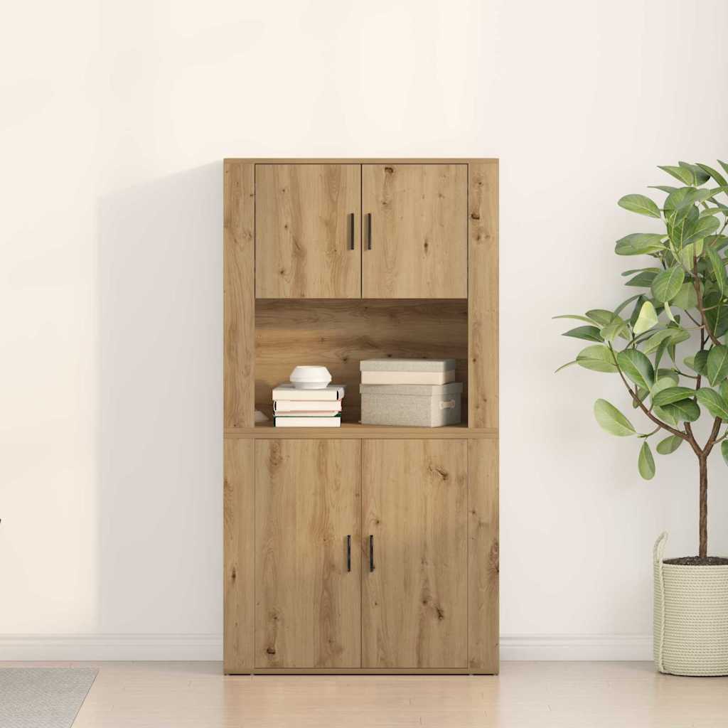 Highboard Artisan Oak 80 x 33 x 150 cm Engineered Wood