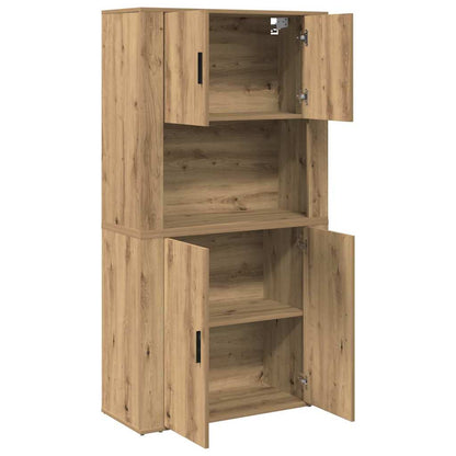 Highboard Artisan Oak 80 x 33 x 150 cm Engineered Wood