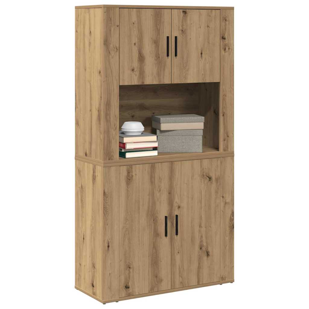 Highboard Artisan Oak 80 x 33 x 150 cm Engineered Wood