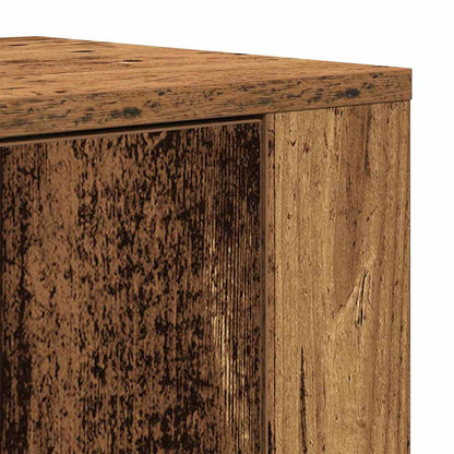 Highboard with Drawer Old wood 80 x 33 x 150 cm Engineered wood