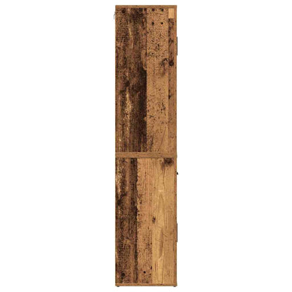 Highboard with Drawer Old wood 80 x 33 x 150 cm Engineered wood
