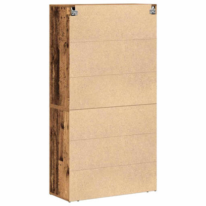 Highboard with Drawer Old Wood 80 x 33 x 150 cm Engineered Wood