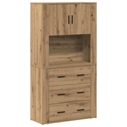 Highboard Artisan Oak 80 x 33 x 150 cm Engineered Wood