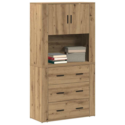 Highboard Artisan Oak 80 x 33 x 150 cm Engineered Wood