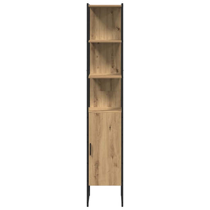 Bathroom Furniture Set 3 pcs Artisan Oak Engineered Wood