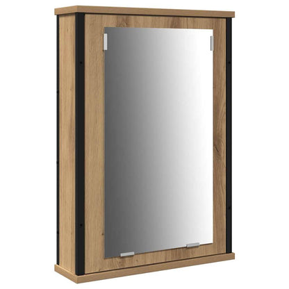 Bathroom Furniture Set 3 pcs Artisan Oak Engineered Wood