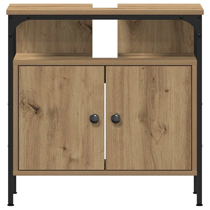 Bathroom Furniture Set 3 pcs Artisan Oak Engineered Wood