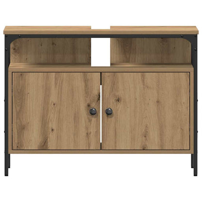 Bathroom Furniture Set 4 pcs Artisan oak Engineered wood