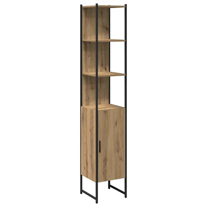 Bathroom Furniture Set 4 pcs Artisan oak Engineered wood