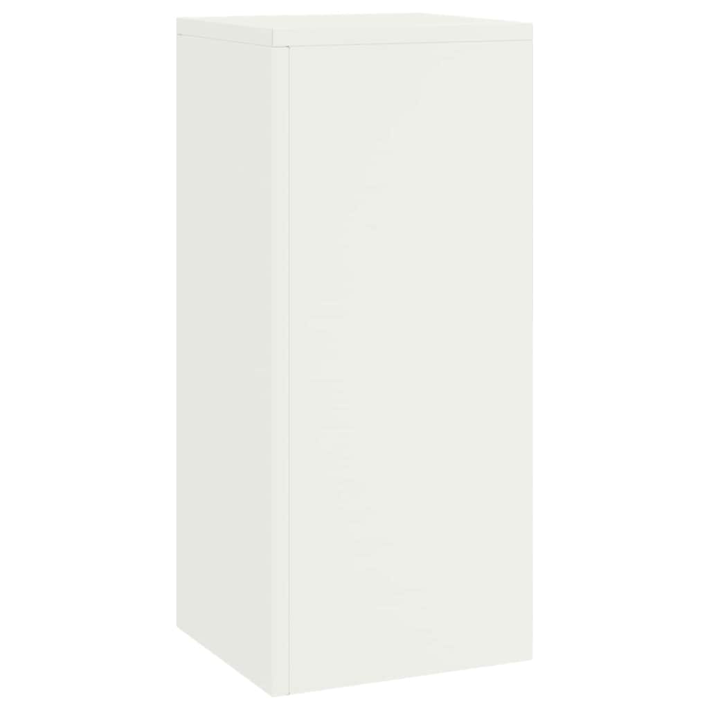Plant Stand 2 pcs White 24 x 24 x 55 cm Steel