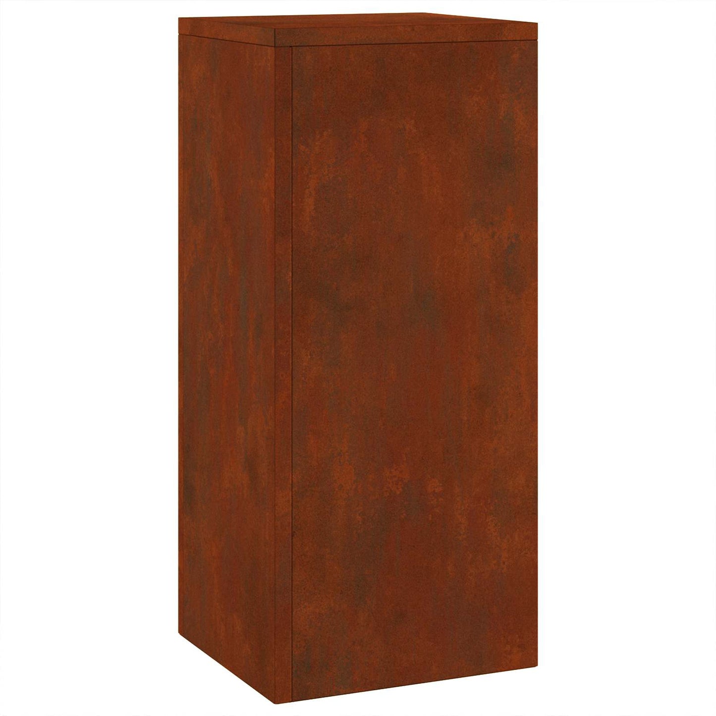 Plant Stand 2 pcs Rusty 24 x 24 x 55 cm Weathering Steel