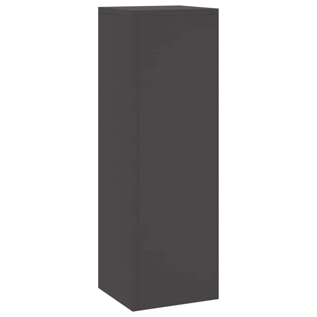 Plant Stand 2 pcs Black 24 x 24 x 75 cm Steel