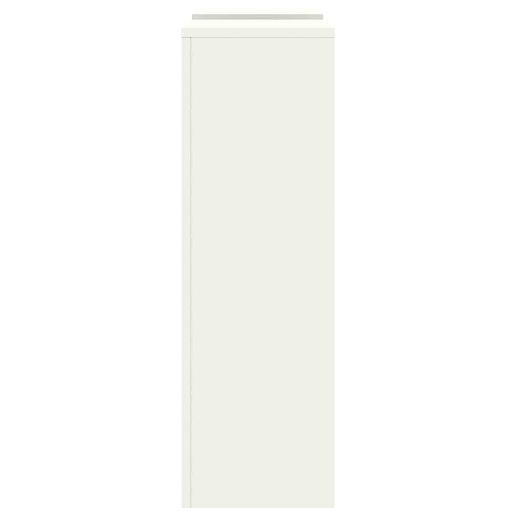 Plant Stand 2 pcs White 24 x 24 x 75 cm Steel