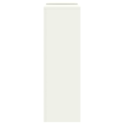 Plant Stand 2 pcs White 24 x 24 x 75 cm Steel
