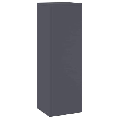 Plant Stand 2 pcs Anthracite 24 x 24 x 75 cm Steel
