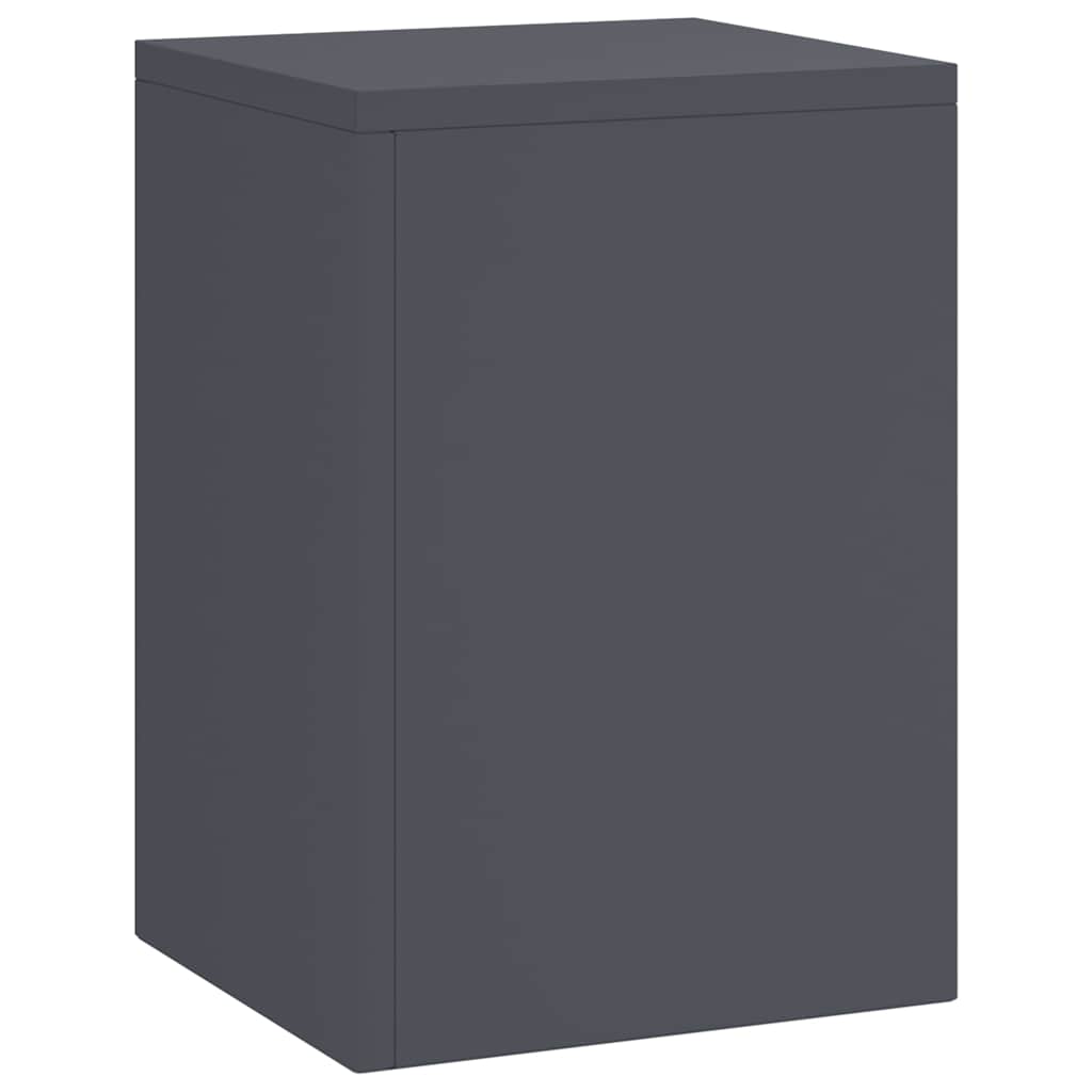 Plant Stand 3 pcs Anthracite Steel