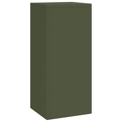 Plant Stand 3 pcs Olive green Steel