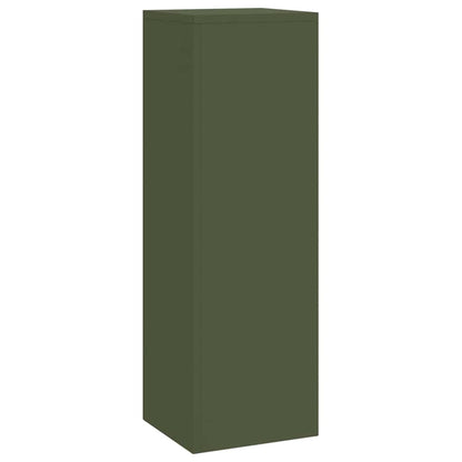 Plant Stand 3 pcs Olive green Steel