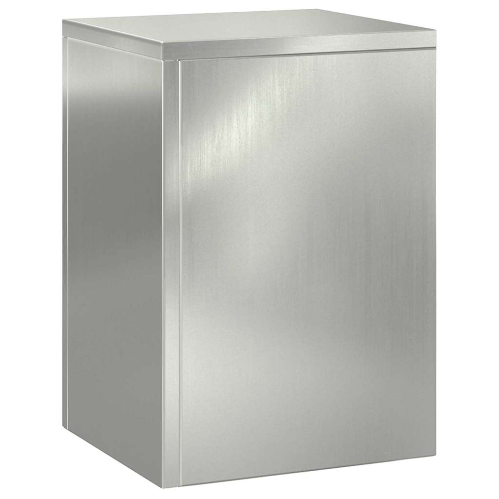 Plant Stand 3 pcs Silver Galvanised steel