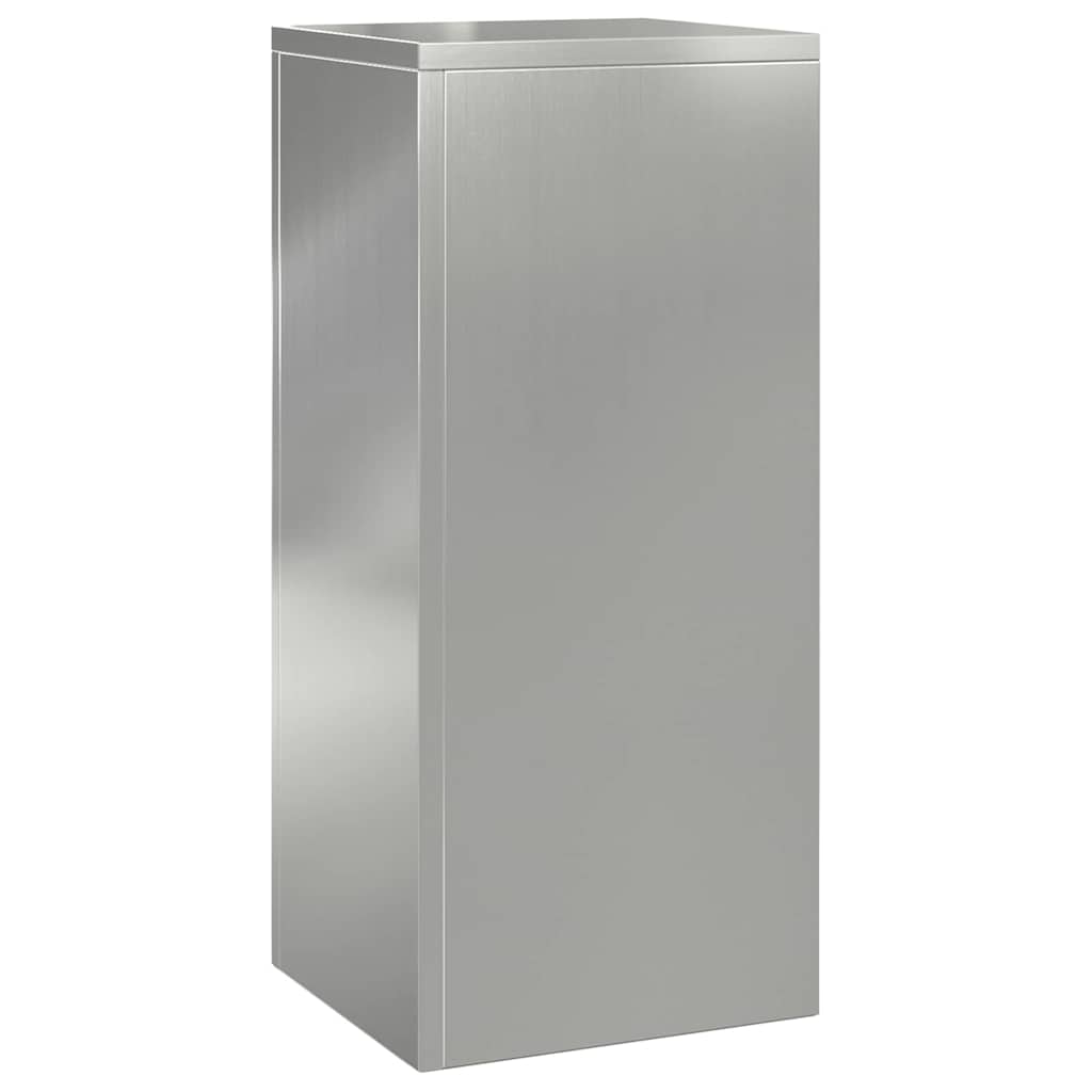 Plant Stand 3 pcs Silver Galvanised steel