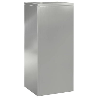 Plant Stand 3 pcs Silver Galvanised steel