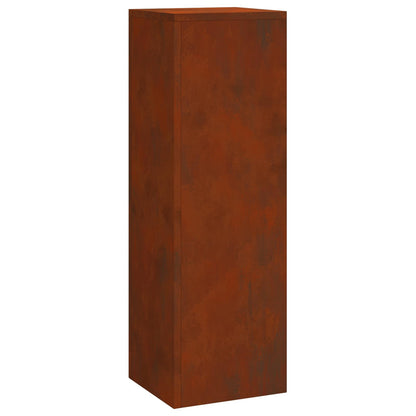 Plant Stand 3 pcs Rusty Weathering Steel