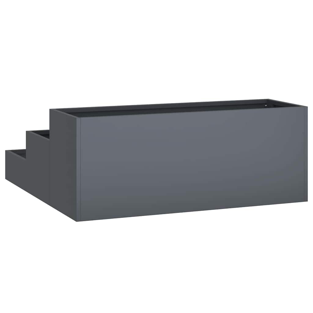 Garden Planter Anthracite 90 x 90 x 35 cm Cold-rolled Steel