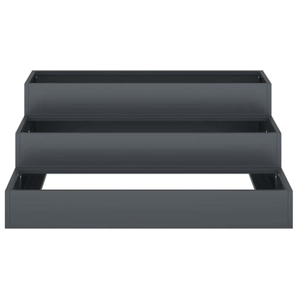 Garden Planter Anthracite 90 x 90 x 35 cm Cold-rolled Steel