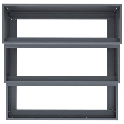 Garden Planter Anthracite 90 x 90 x 35 cm Cold-rolled Steel
