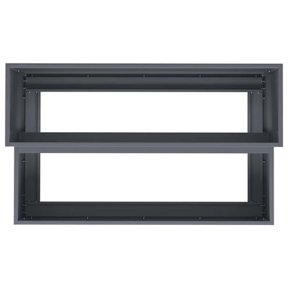 Garden Planter Anthracite 100 x 60 x 45 cm Cold-rolled Steel