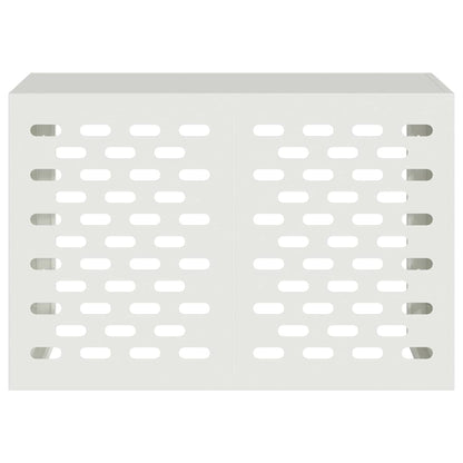 Air Conditioner Cover White 90 x 40 x 60 cm Steel