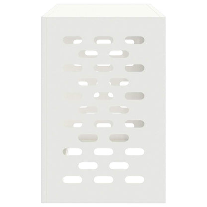 Air Conditioner Cover White 90 x 40 x 60 cm Steel
