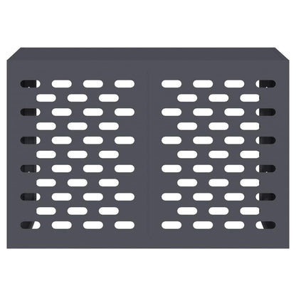 Air Conditioner Cover Anthracite 90 x 40 x 60 cm Steel